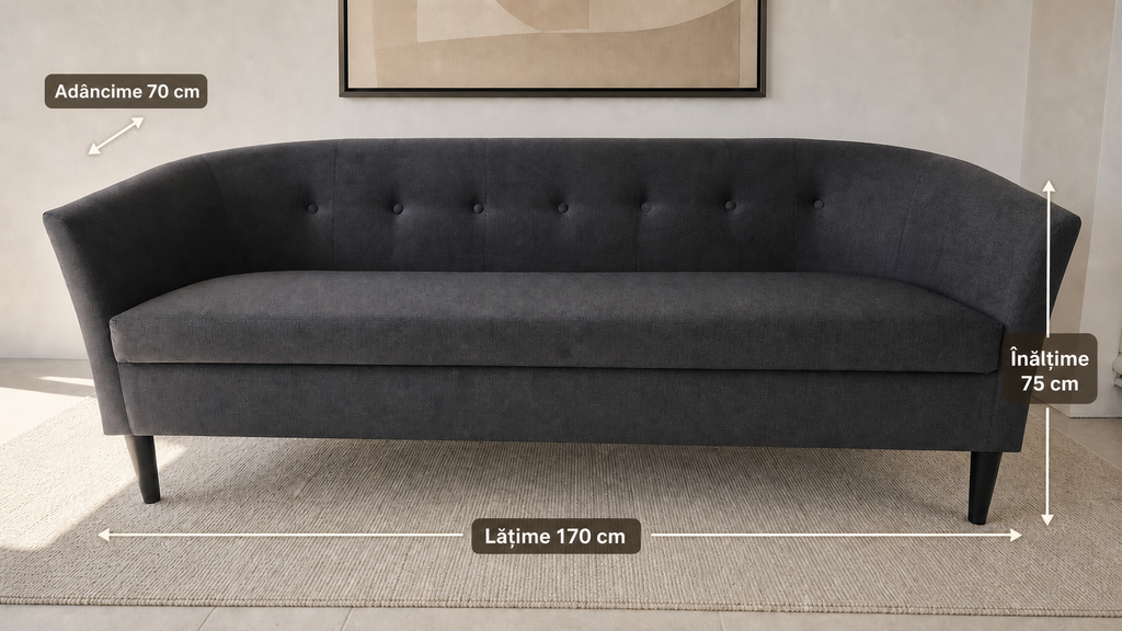 Canapea Nova – 3 locuri